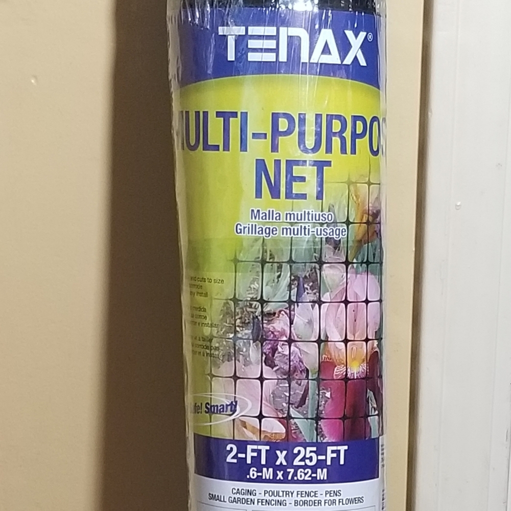 Tenax Multipurpose Netting 25x2 New In Package!